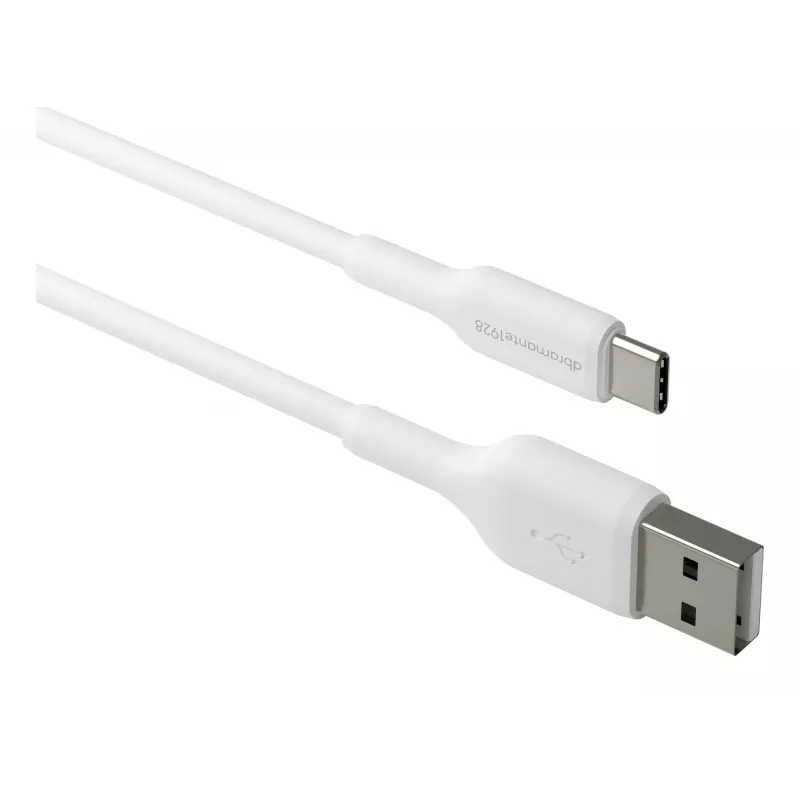 dbramante1928 re-charge – cabo 1 m USB-A para USB-C – W, 1 m, USB A, USB C, USB 2.0, 0,48 Gbit/s, branco