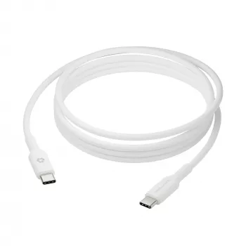dbramante1928 re-charge – cabo – 2 m USB-C para USB-C – W, 2 m, USB C, USB C, USB 2.0, 0,48 Gbit/s, branco