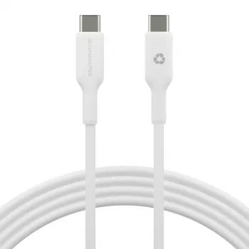 dbramante1928 re-charge – cabo – 2 m USB-C para USB-C – W, 2 m, USB C, USB C, USB 2.0, 0,48 Gbit/s, branco