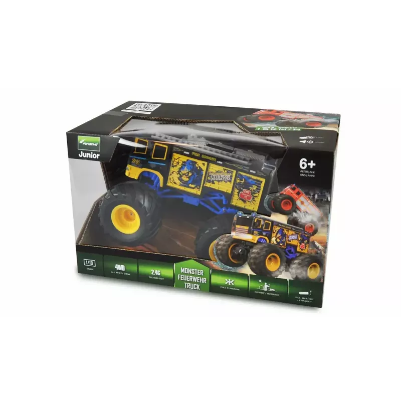 Monstertruck Amewi 22482 radiocomandado motor elétrico 1:18