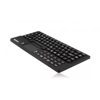 KeySonic KSK-5031IN (UK) teclado universal USB QWERTY UK inglês preto