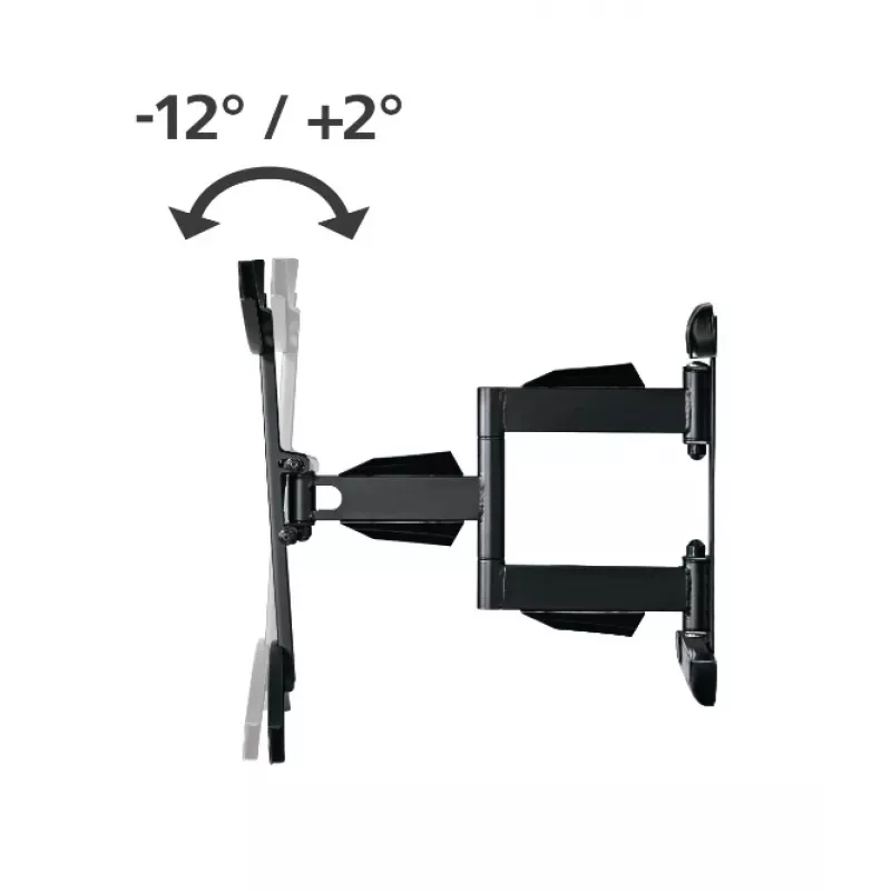 Suporte de parede para TV Hama, orientável, inclinável, extensível, 191 cm (75