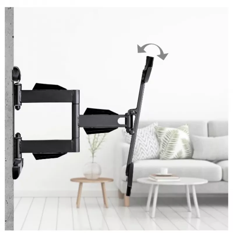 Suporte de parede para TV Hama, orientável, inclinável, extensível, 191 cm (75