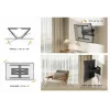 Suporte de parede para TV Equip 43-90 polegadas ultraplano orientável