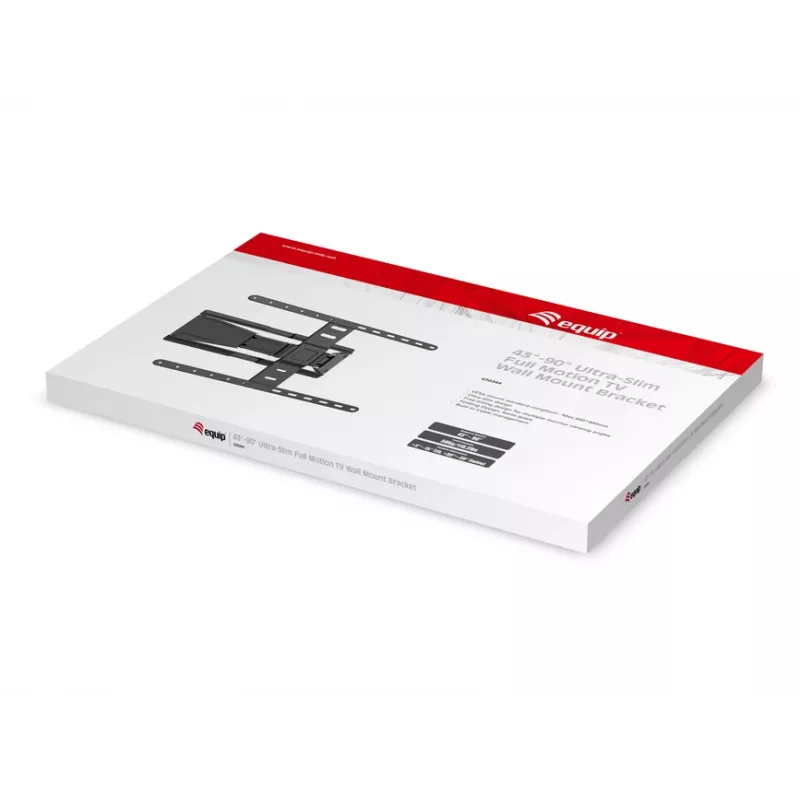 Suporte de parede para TV Equip 43-90 polegadas ultraplano orientável