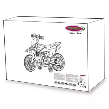 Mota de brincar Jamara Power Bike a bateria 4 rodas