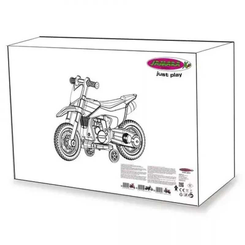 Mota de brincar Jamara Power Bike a bateria 4 rodas