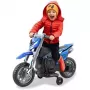 Mota de brincar Jamara Power Bike a bateria 4 rodas