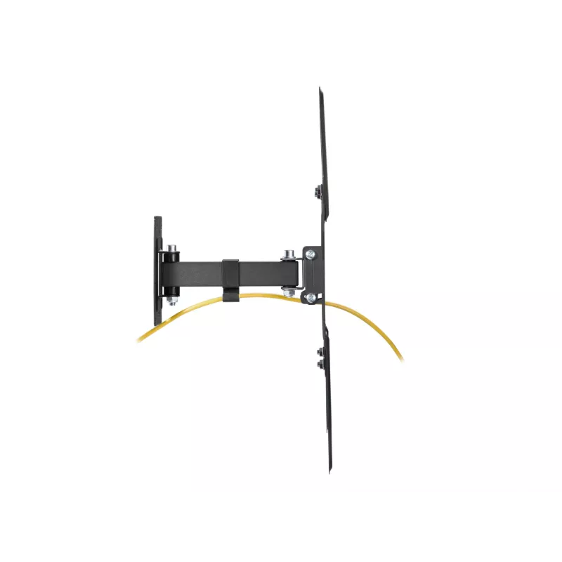 Suporte de parede para TV Equip 23-55 polegadas Full-Motion, 100 x 100 mm, 400 x 400 mm, -8 - 5°, -90 - 90°, aço inoxidável, preto