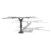 Suporte de parede para TV Equip 23-55 polegadas Full-Motion, 100 x 100 mm, 400 x 400 mm, -8 - 5°, -90 - 90°, aço inoxidável, preto