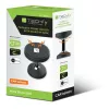 Suporte Techly I-SMART-UNI7 passivo para telemóvel/smartphone preto