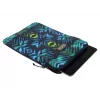 Capa Herlitz New Batik 26,7 cm preto azul verde