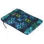 Capa Herlitz New Batik 26,7 cm preto azul verde