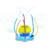Aspersor de água Jamara Mc Fizz Oktopus redondo azul amarelo 3+ anos