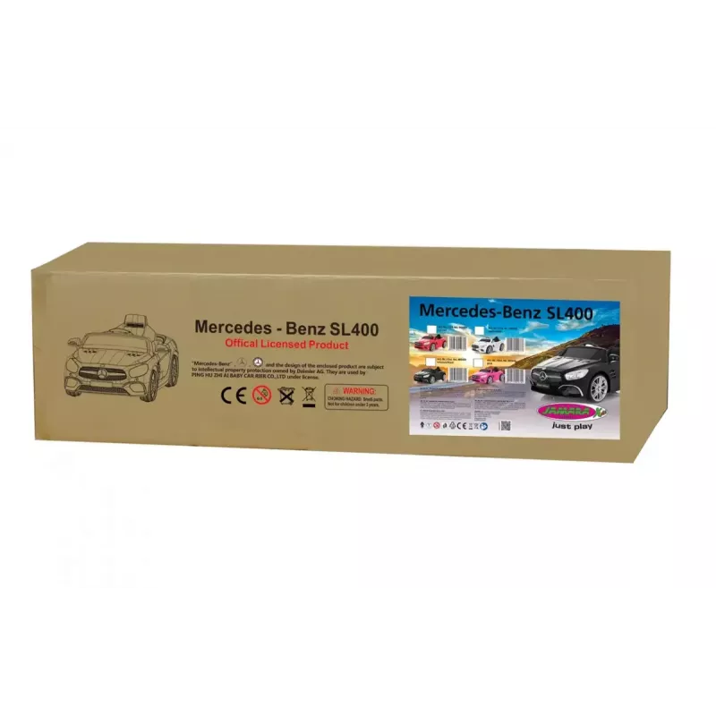 Carro de deslizar Jamara Mercedes-Benz SL 400 rosa