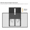 Suporte de parede para TV interativo subir/descer Equip 60