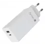 Carregador móvel Techly IPW-PD100W-WH powerbank, smartphone, tablet, universal branco AC carregamento rápido interior