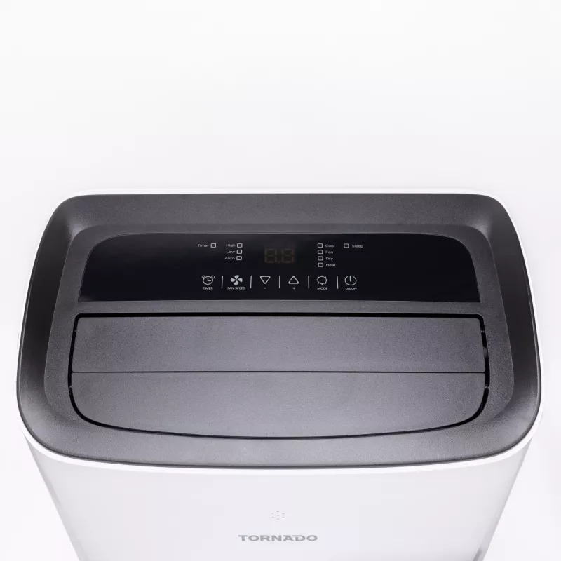 TORNADO TPYAB-09ABG | 9.000 BTU (2,64 kW) ar condicionado portátil e bomba de calor, WLAN