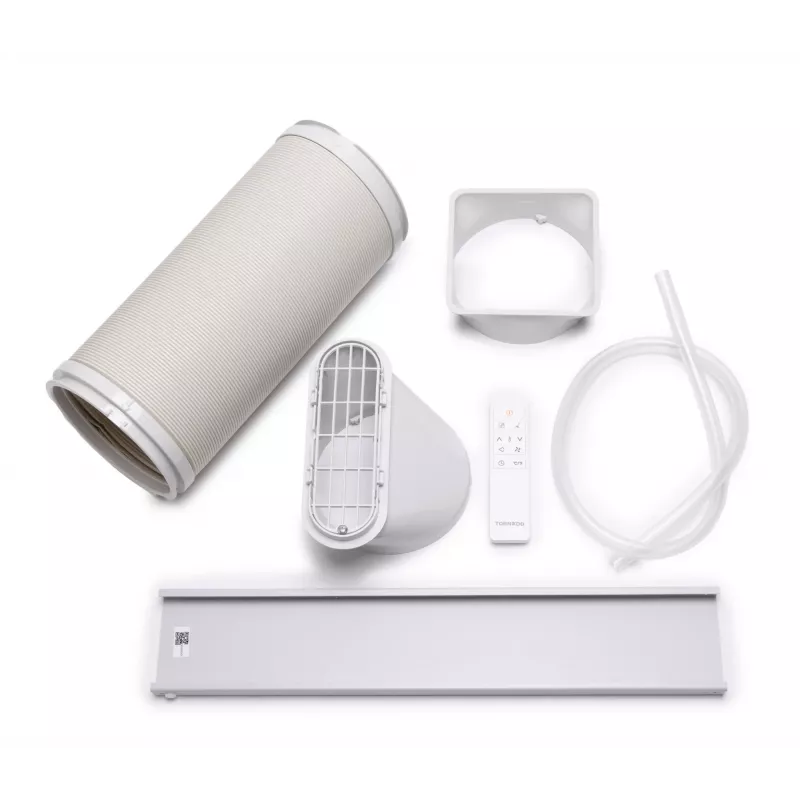 TORNADO TPYAB-09ABG | 9.000 BTU (2,64 kW) ar condicionado portátil e bomba de calor, WLAN