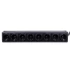 Unidade de distribuição de energia (PDU) Lindy 73025 8 saídas AC 1.5U preto