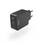 Carregador Hama Qualcomm® Quick Charge™ 3.0 para smartphone preto AC carregamento rápido interior