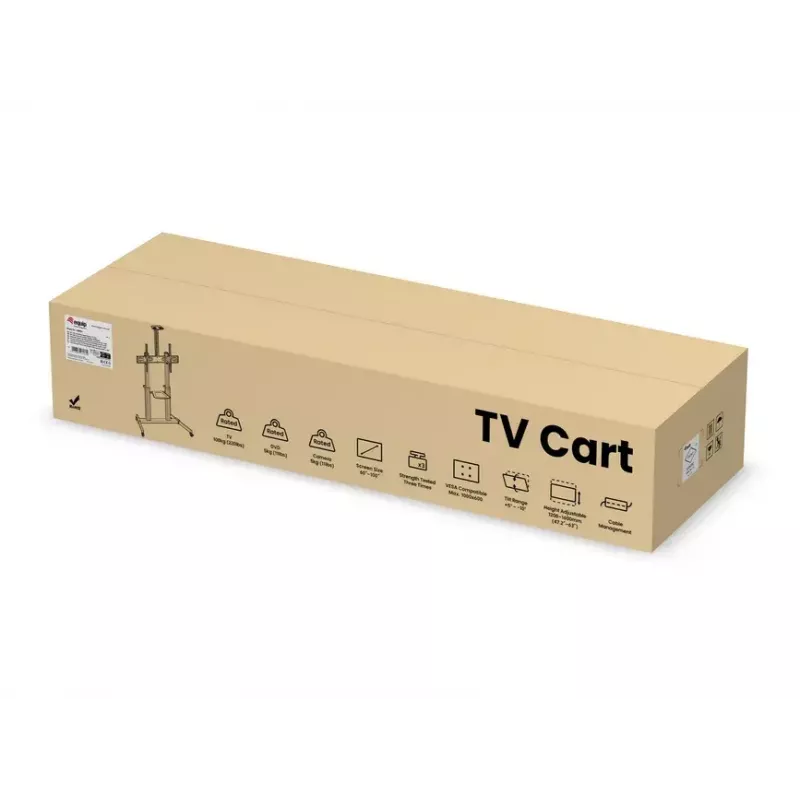 Suporte móvel para TV de ecrã ultra-grande Equip 60