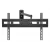 Suporte de parede Manhattan para TV e monitores (Full Motion), para ecrãs de 32 inch a 65 inch, compatibilidade VESA: todos entre 100x100 mm e 600x400 mm - verifique as dimensões dos quatro orifícios de montagem na parte traseira do ecrã para garantir que encaixam, máx. 35 kg, preto, suporte, garantia vitalícia
