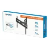 Suporte de parede Manhattan para TV e monitores (Full Motion), para ecrãs de 32 inch a 65 inch, compatibilidade VESA: todos entre 100x100 mm e 600x400 mm - verifique as dimensões dos quatro orifícios de montagem na parte traseira do ecrã para garantir que encaixam, máx. 35 kg, preto, suporte, garantia vitalícia