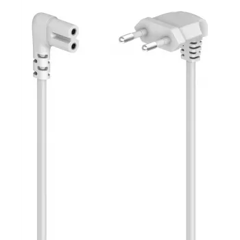Cabo de alimentação Hama 00221102 branco 5 m ficha de rede Type-C conector fêmea C7