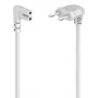 Cabo de alimentação Hama 00221102 branco 5 m ficha de rede Type-C conector fêmea C7