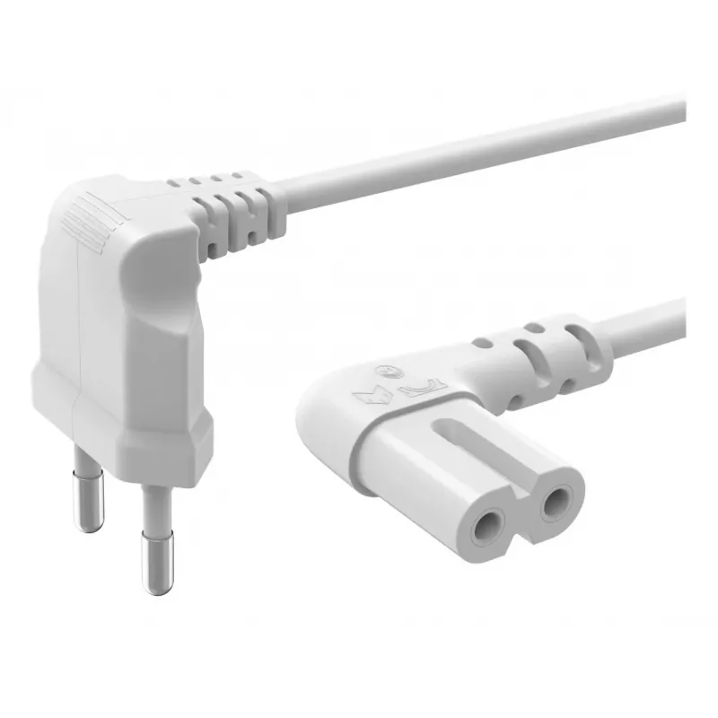 Cabo de alimentação Hama 00221102 branco 5 m ficha de rede Type-C conector fêmea C7