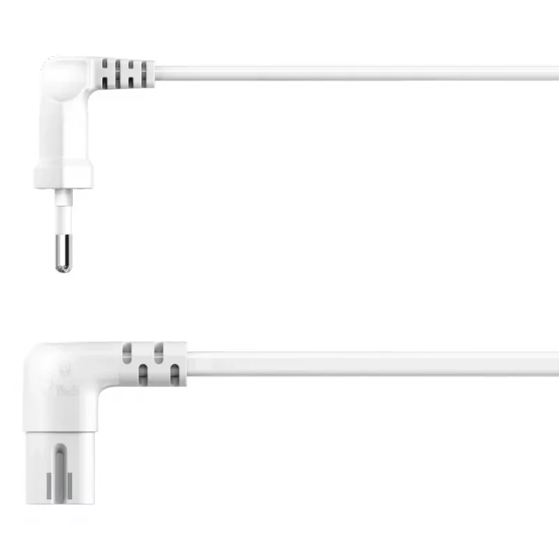 Cabo de alimentação Hama 00221102 branco 5 m ficha de rede Type-C conector fêmea C7