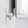 Cabo de alimentação Hama 00221102 branco 5 m ficha de rede Type-C conector fêmea C7
