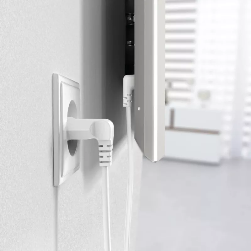 Cabo de alimentação Hama 00221102 branco 5 m ficha de rede Type-C conector fêmea C7