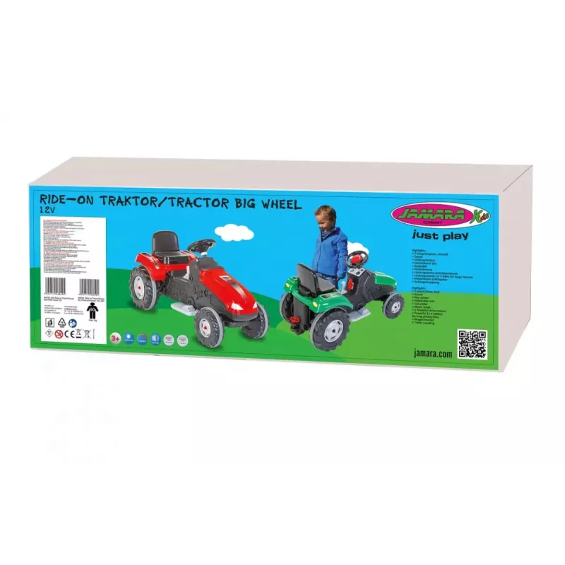 Trator de montar a bateria Jamara Big Wheel 460785