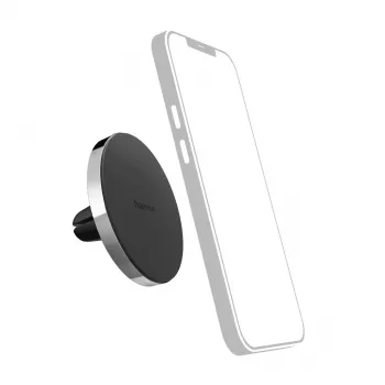Suporte Hama 00210105 suporte passivo para telemóvel/smartphone preto, prateado