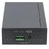 Hub USB-A de 7 portas Manhattan Industrial, 7 portas USB-A, 5 Gbps (USB 3.2 Gen1 também conhecido como USB 3.0), proteção ESD de 20 kV, opções de alimentação A/C, bus e barramento de terminais, calha DIN, montagem na parede, caixa de metal, bloqueio por parafuso