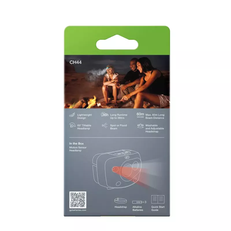 Lanterna de cabeça GP Lighting Discovery Teal LED 300 lm IPX4