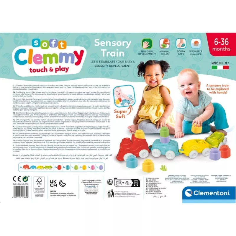 Clementoni Clemmy 17961 Veículo de brinquedo/pista de brinquedo