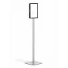 Expositor de informação Durable INFO STAND BASIC A4 metal plástico cinzento