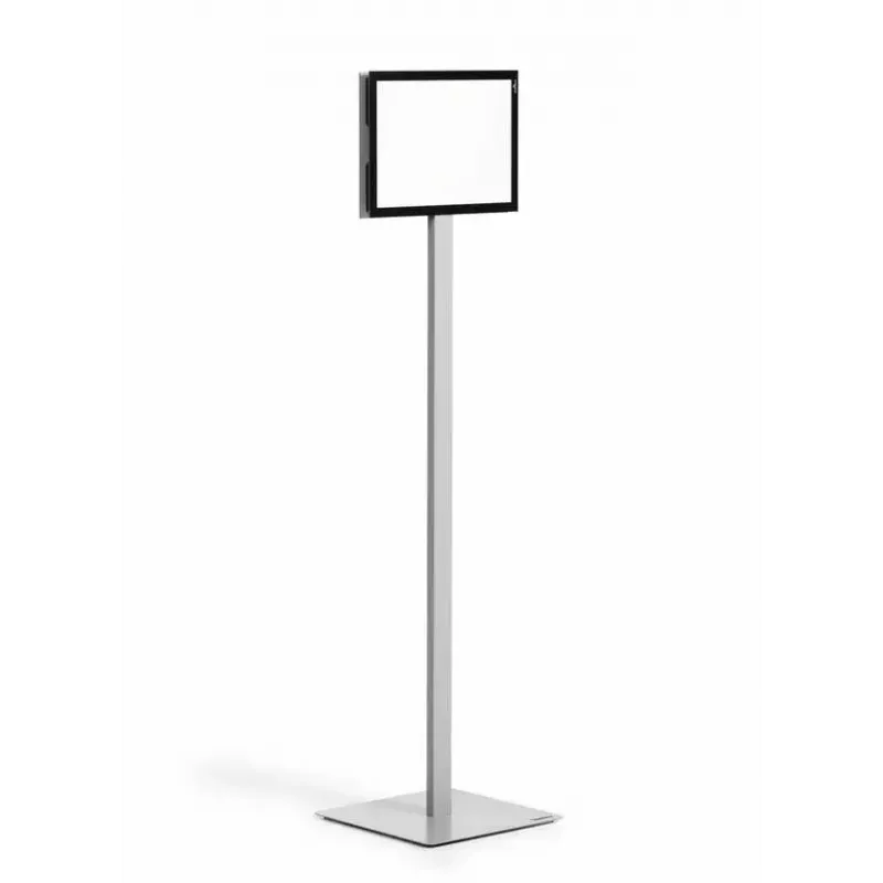 Expositor de informação Durable INFO STAND BASIC A4 metal plástico cinzento