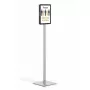 Expositor de informação Durable INFO STAND BASIC A4 metal plástico cinzento