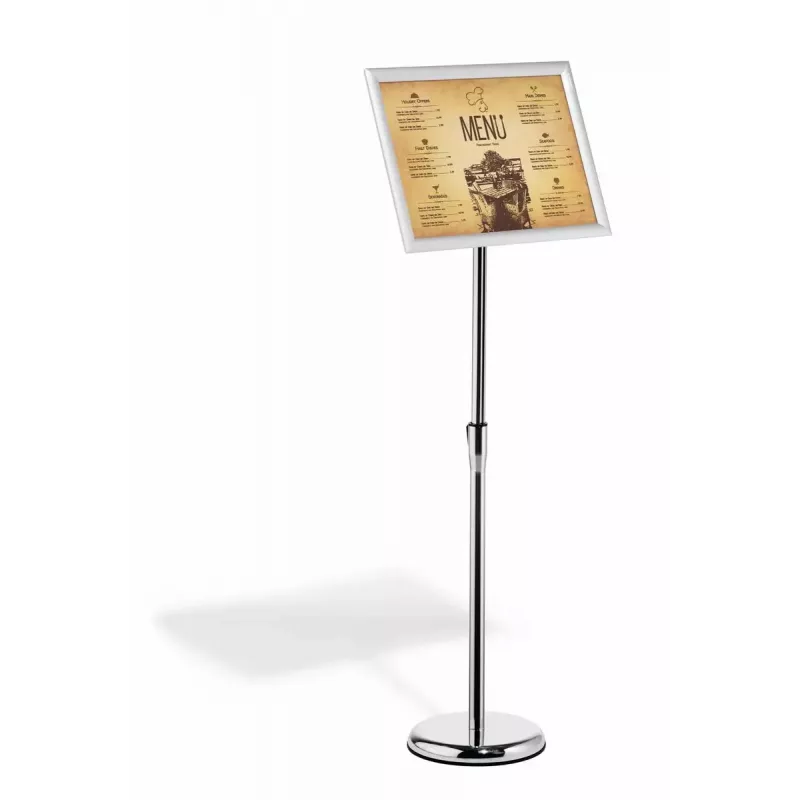 Expositor de informação Durable 479923 A3 alumínio plástico aço altura 1290 mm