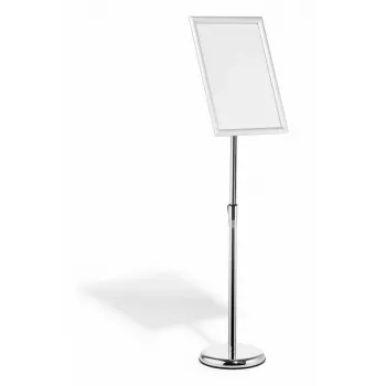 Expositor de informação Durable 479923 A3 alumínio plástico aço altura 1290 mm