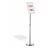 Expositor de informação Durable 479823 A4 alumínio plástico aço 1205 mm