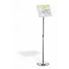 Expositor de informação Durable 479823 A4 alumínio plástico aço 1205 mm