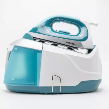 TORNADO TSS-2400D | Estação de engomar a vapor digital com base cerâmica e golpe de vapor de 280 g