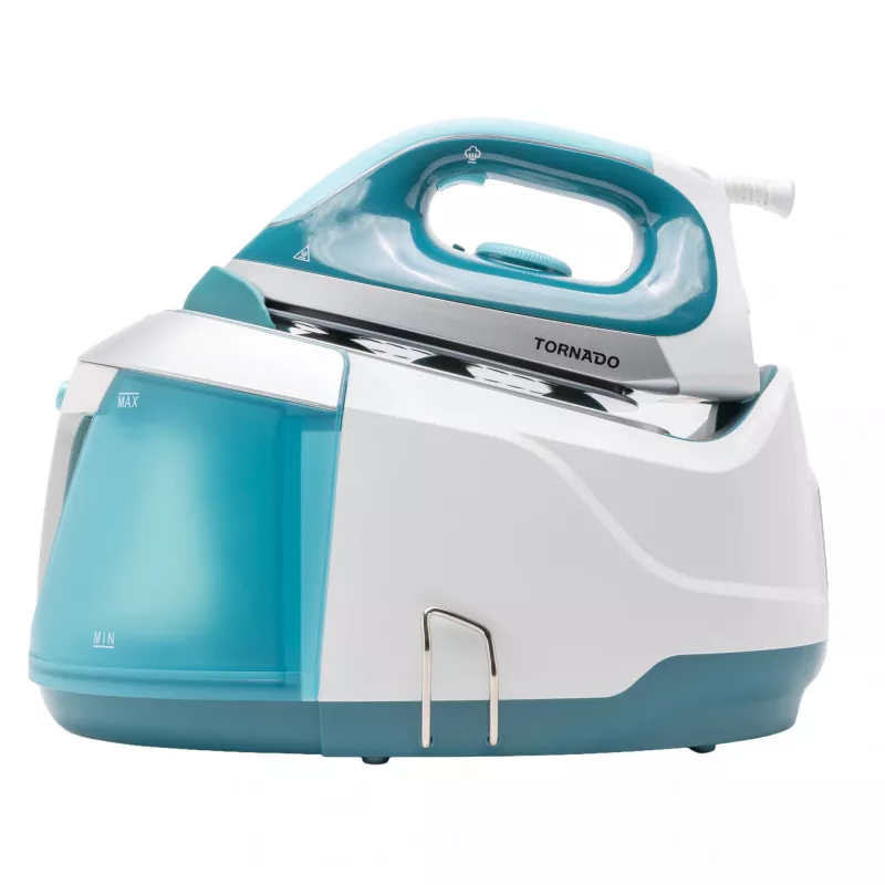 TORNADO TSS-2400D | Estação de engomar a vapor digital com base cerâmica e golpe de vapor de 280 g