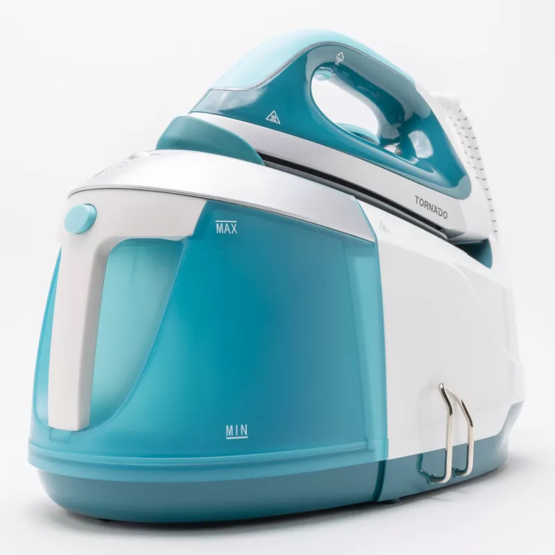 TORNADO TSS-2400D | Estação de engomar a vapor digital com base cerâmica e golpe de vapor de 280 g