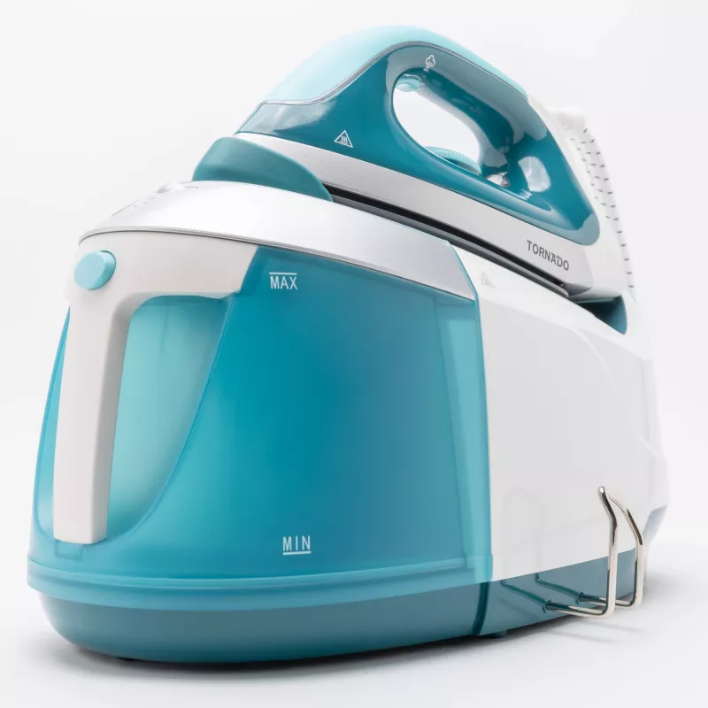 TORNADO TSS-2400D | Estação de engomar a vapor digital com base cerâmica e golpe de vapor de 280 g
